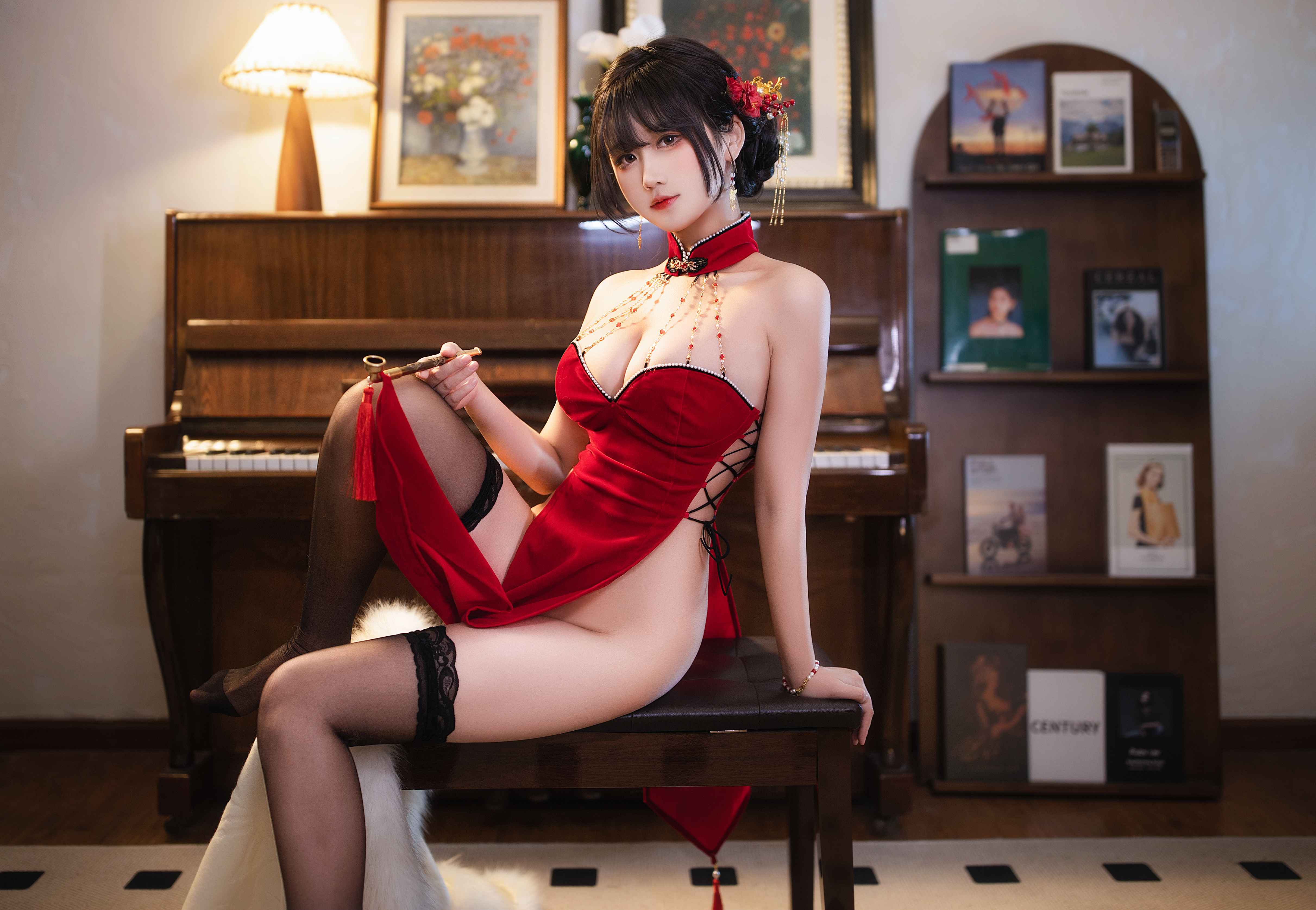 三度_69 – 红丝绒旗袍 [75P3V-704MB]-R站